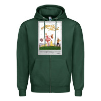 Sports Green the sound of music Zipper Hoodie - linhVisuals