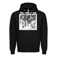 Black the story   the story so far Zipper Hoodie - linhVisuals