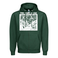 Sports Green the story   the story so far Zipper Hoodie - linhVisuals