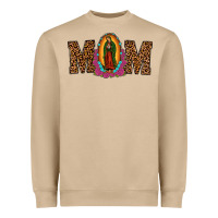 Our Lady Of Guadalupe Mom Heavyweight Sweatshirt | Teevron