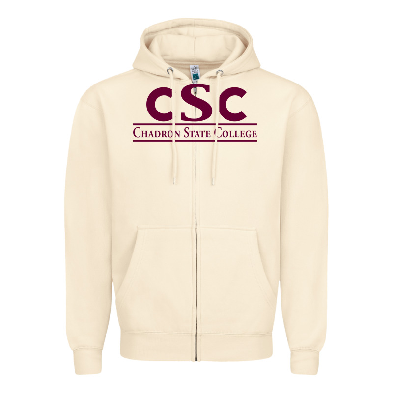 Chadron State College Zipper Hoodie by linhVisuals | Teevron