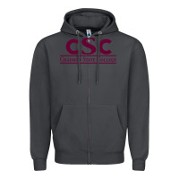 Smoke Chadron State College Zipper Hoodie - linhVisuals