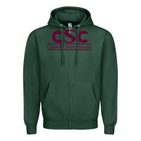 Sports Green Chadron State College Zipper Hoodie - linhVisuals