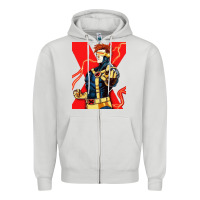 Dove Grey cyclops 4 Zipper Hoodie - linhVisuals