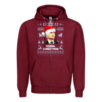 Vladimir Putin Merry Christmas Zipper Hoodie | Teevron