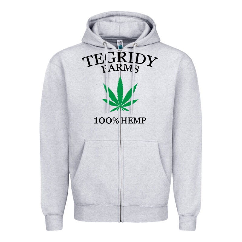Tegridy Farms Zipper Hoodie by linhVisuals | Teevron