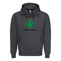 Smoke tegridy farms Zipper Hoodie - linhVisuals