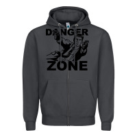 Smoke archer danger zone Zipper Hoodie - linhVisuals