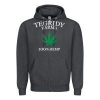 Smoke tegridy farms Zipper Hoodie - linhVisuals
