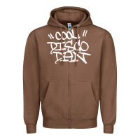 Chestnut cool disco dan Zipper Hoodie - linhVisuals