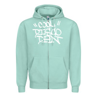 Seafoam cool disco dan Zipper Hoodie - linhVisuals
