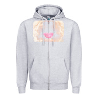 Heather Grey labradoodle t  shirtfunny labradoodle face mask funny dog mouth t  shi Zipper Hoodie - linhVisuals