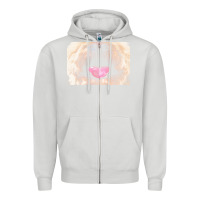 Dove Grey labradoodle t  shirtfunny labradoodle face mask funny dog mouth t  shi Zipper Hoodie - linhVisuals
