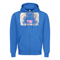 True Royal labradoodle t  shirtfunny labradoodle face mask funny dog mouth t  shi Zipper Hoodie - linhVisuals