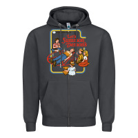 Smoke let's summon demons Zipper Hoodie - linhVisuals