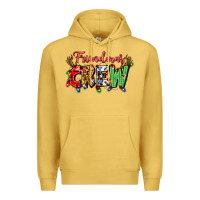 Antique Gold friendsmas crew Premium Hoodie - Artiststas