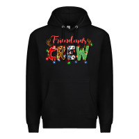 Black friendsmas crew Premium Hoodie - Artiststas