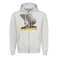 Dove Grey turd retro snl celebrity Zipper Hoodie - linhVisuals