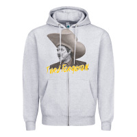Heather Grey turd retro snl celebrity Zipper Hoodie - linhVisuals