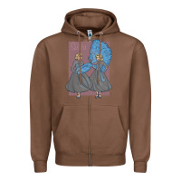 Chestnut sisters    white christmas Zipper Hoodie - linhVisuals