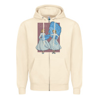 Sisters    White Christmas Zipper Hoodie | Teevron