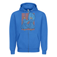 True Royal sisters    white christmas Zipper Hoodie - linhVisuals
