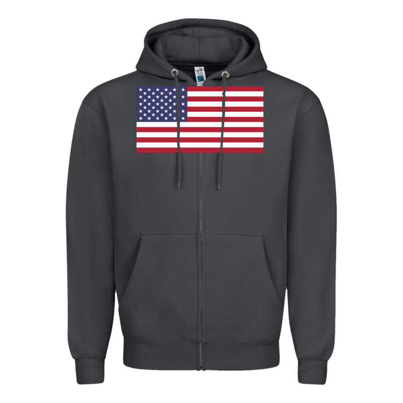 American Flag Zipper Hoodie by linhVisuals | Teevron