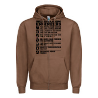 Chestnut understanding engineers funny Zipper Hoodie - linhVisuals