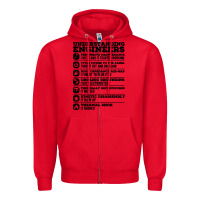 Red understanding engineers funny Zipper Hoodie - linhVisuals