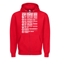 Red understanding engineers funny Zipper Hoodie - linhVisuals