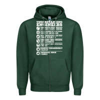 Sports Green understanding engineers funny Zipper Hoodie - linhVisuals