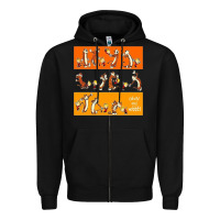 Black calvin Zipper Hoodie - linhVisuals