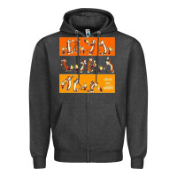 Charcoal Heather calvin Zipper Hoodie - linhVisuals