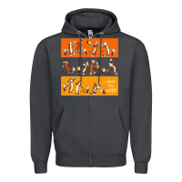Smoke calvin Zipper Hoodie - linhVisuals
