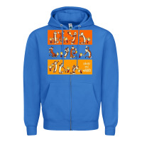 True Royal calvin Zipper Hoodie - linhVisuals
