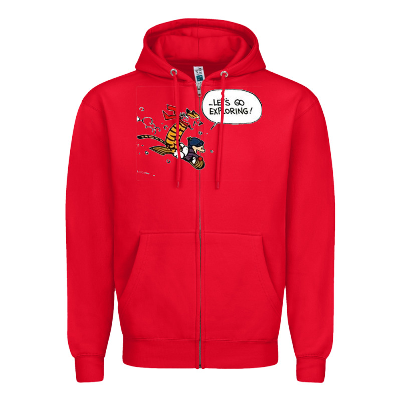 Calvin Zipper Hoodie by linhVisuals | Teevron