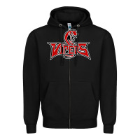 Black vipers sports Zipper Hoodie - linhVisuals