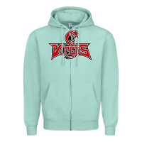 Seafoam vipers sports Zipper Hoodie - linhVisuals