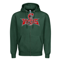 Sports Green vipers sports Zipper Hoodie - linhVisuals