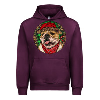 Christmas English Bulldog Urban Hoodie | Teevron