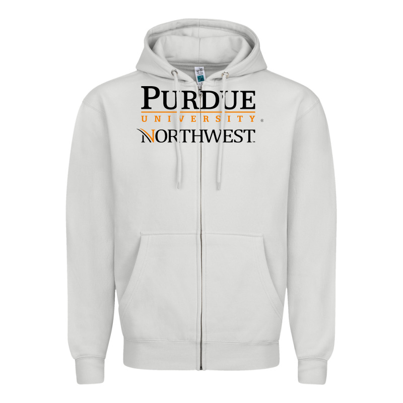 Purdue University Northwest Zipper Hoodie by linhVisuals | Teevron