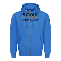 True Royal purdue university northwest Zipper Hoodie - linhVisuals