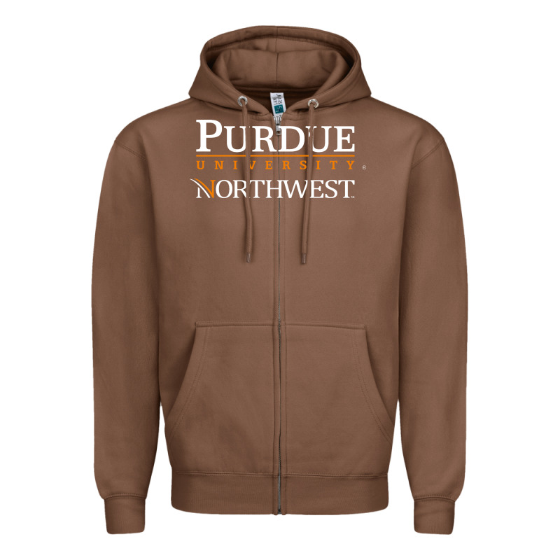 Purdue University Northwest Zipper Hoodie by linhVisuals | Teevron