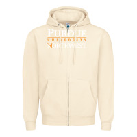 Sandshell purdue university northwest Zipper Hoodie - linhVisuals