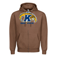 Chestnut kent Zipper Hoodie - linhVisuals