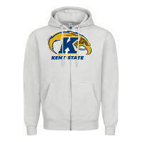 Dove Grey kent Zipper Hoodie - linhVisuals