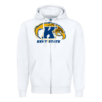 White kent Zipper Hoodie - linhVisuals