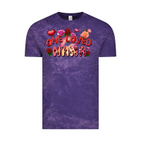 Cloud Purple one loved nana Vintage Tee - FaDigitalArtStudio