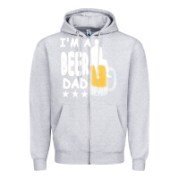 Heather Grey beer t  shirt beer t  shirt Zipper Hoodie - linhVisuals