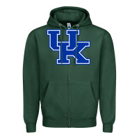 Sports Green kentucky Zipper Hoodie - linhVisuals